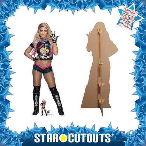 WWE Alexa Bliss Five Feet of Fury Lifesize Cardboard Cutout 154cm Product Gallery Image