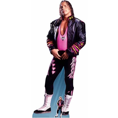 WWE Bret Hart Lifesize Cardboard Cutout 185cm Product Gallery Image