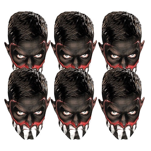 WWE Finn Balor Cardboard Face Masks - Pack of 6 Product Image