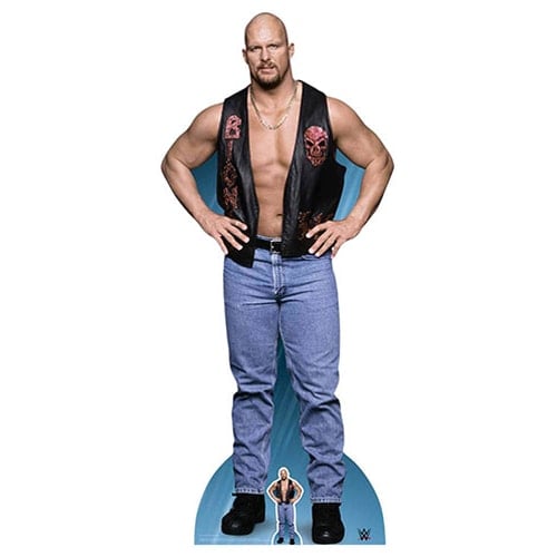 WWE Stone Cold Steve Austin Lifesize Cardboard Cutout 187cm Product Gallery Image