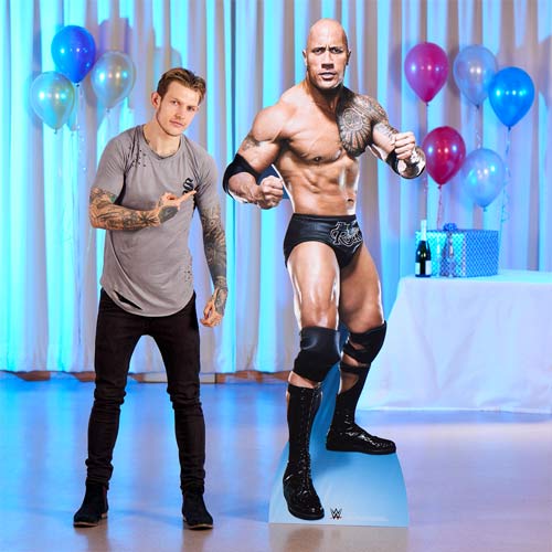 WWE The Rock Lifesize Cardboard Cutout 195cm Product Gallery Image