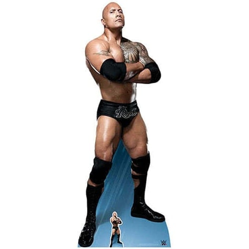 WWE The Rock Pose Lifesize Cardboard Cutout 195cm Product Gallery Image