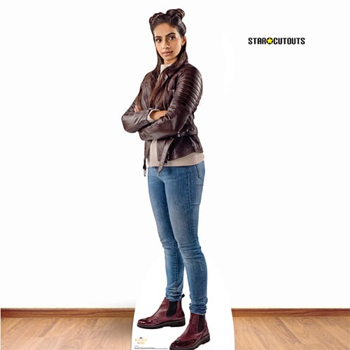 Yasmin Khan Doctor Who Mandip Gill Lifesize Cardboard Cutout 165cm Product Gallery Image