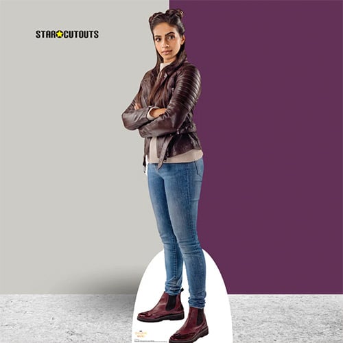 Yasmin Khan Doctor Who Mandip Gill Lifesize Cardboard Cutout 165cm Product Gallery Image