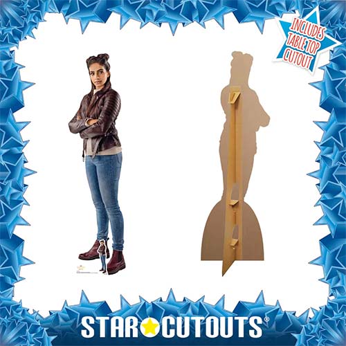 Yasmin Khan Doctor Who Mandip Gill Lifesize Cardboard Cutout 165cm Product Gallery Image