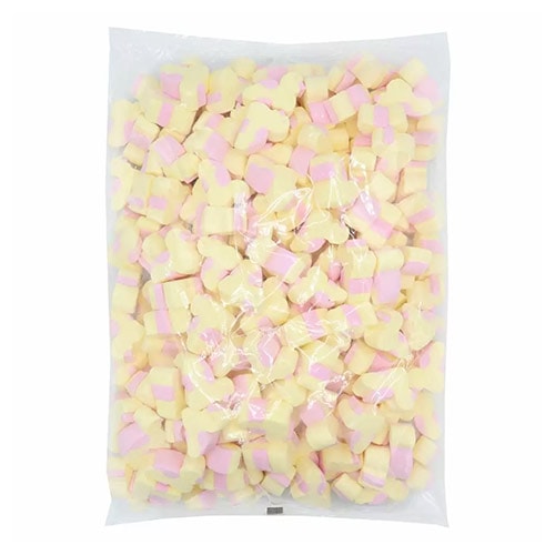 Yellow & Pink Chick Easter Vanilla Mallow Sweets 1kg Product Gallery Image