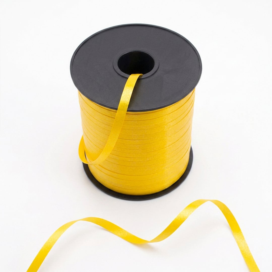 Yellow Curling Ribbon 546 yd / 500m