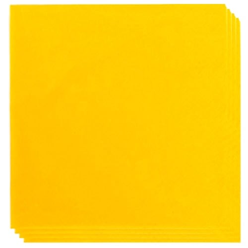 Yellow Napkins 40cm 2Ply - Pack of 100 Product Image