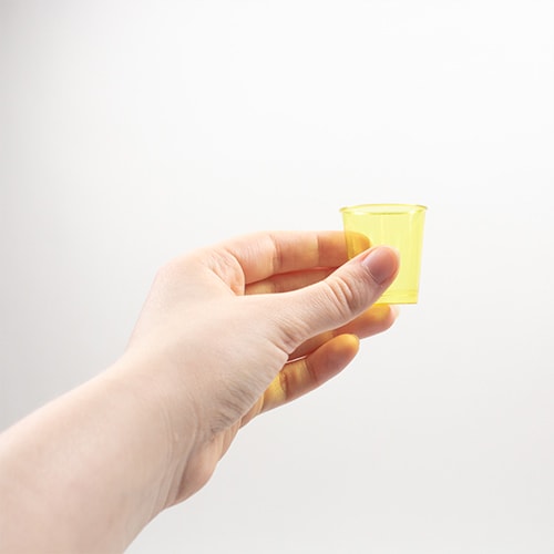 Yellow Neon Reusable Plastic Shot Glasses - Pack of 24 Product Gallery Image