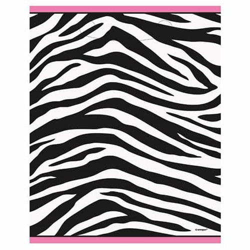 Zebra Loot Bags - Pack of 8 Product Image