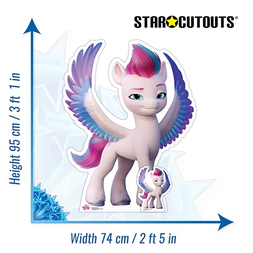 Zipp Storm My Little Pony Star Mini Cardboard Cutout 95cm Product Gallery Image