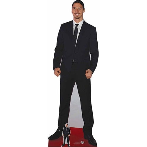 Zlatan Ibrahimovic Lifesize Cardboard Cutout 194cm Product Gallery Image