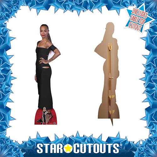 Zoe Saldana Lifesize Cardboard Cutout 173cm Product Gallery Image