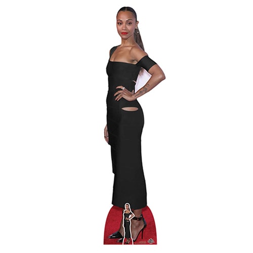 Zoe Saldana Lifesize Cardboard Cutout 173cm Product Gallery Image