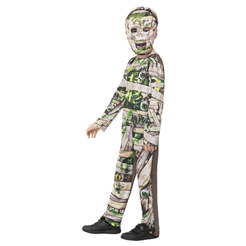 Zombie Mummy Fancy Dress Costume Kids Unisex Medium - Age 7-9 Product Gallery Image