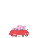 Voiture Familiale Peppa Pig Grandeur Réelle + Découpe Carton Mini Gratuite !