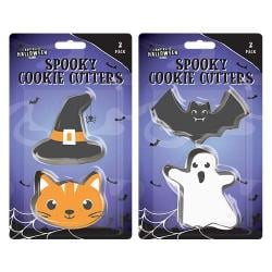 Assorted Halloween Cookie Cutters - Pack of 2