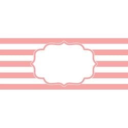 Christening Pink Design Small Personalised Banner – 4ft x 2ft