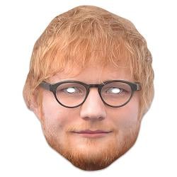 Ed Sheeran Cardboard Face Mask