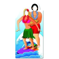 Starstills Life-Size Cardboard Cutout - Wedding Couple Stand-In, Multi-Color, For All Occasions, Made In UK