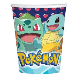 Pokemon Paper Cups 250ml - Pack of 8