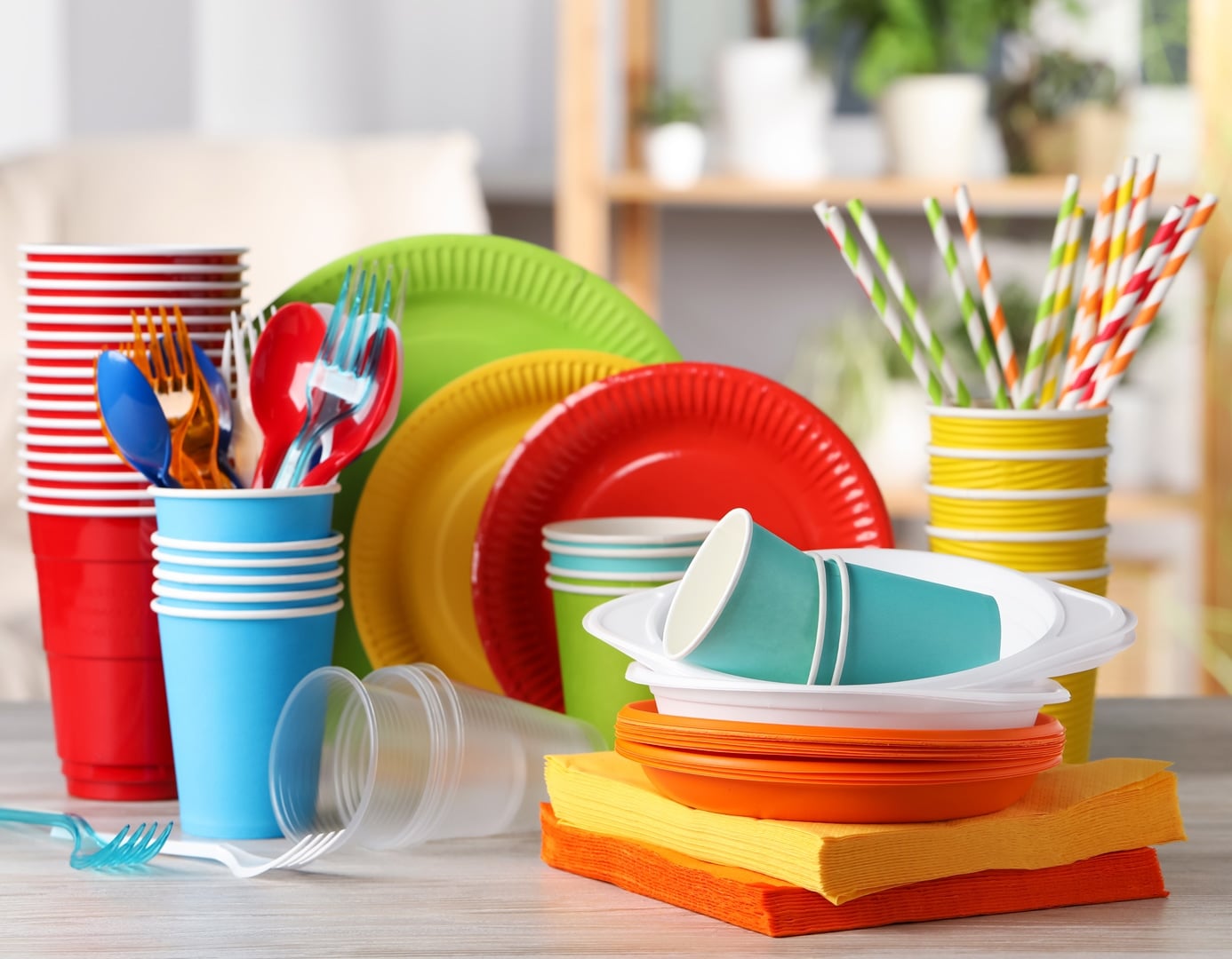 Plain Colour Party Supplies