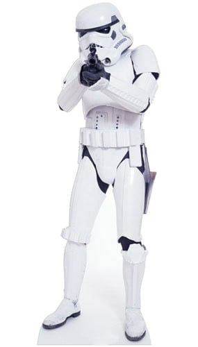 Star Wars Stormtrooper Lifesize Cardboard Cutout - 183cm | Partyrama