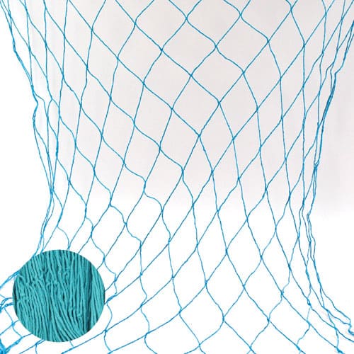 Turquoise Fish Netting Party Decoration - 4ft x 12ft - Hawaiian Party