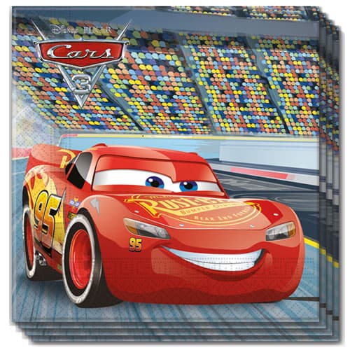 disney-cars-paper-napkins-2-ply-33cm-pack-of-20-product-image