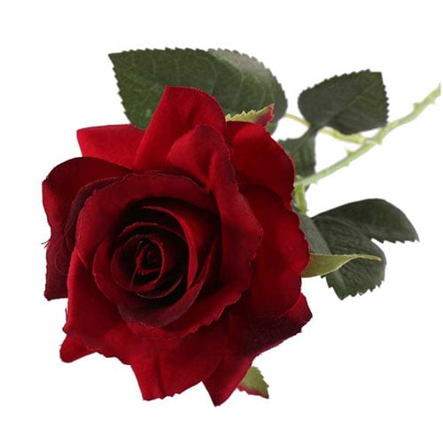 Red Richmond Rose Artificial Silk Flower 42cm Product Gallery Image