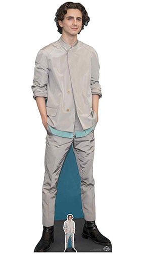 Timothee Chalamet Jacket Lifesize Cardboard Cutout 179cm Product Image
