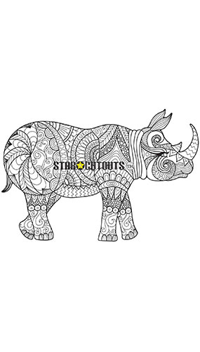 Rhino Design Colour Craft Star Mini Cardboard Cutout 93cm
