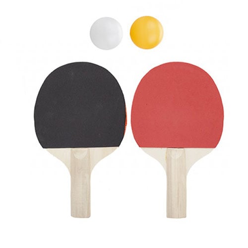 Assorted Table Tennis Ping Pong Bats with Balls Set Product Image