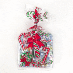 Christmas Candy Cane Pre-Filled Party Bag