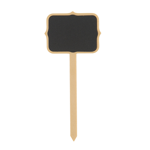 Chalkboard Food Sign Picks with Chalk - Pack of 4 | Partyrama