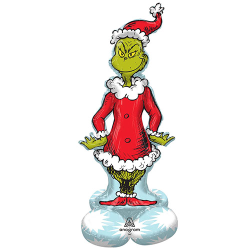 Christmas Grinch Gingerbread House Airloonz Balloon Bundles Package