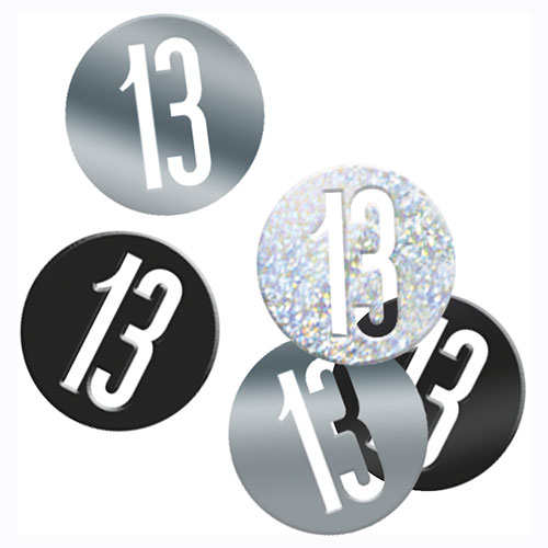 Age 13 Glitz Pink Holographic Birthday Party Tableware & Decorations – Unique Theme