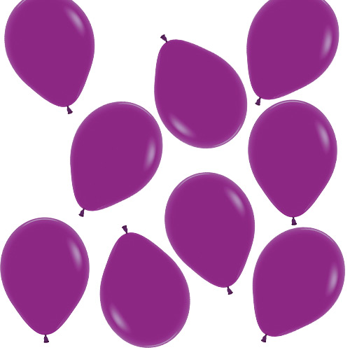 Produktbild von Ciao Luftballons Aus Naturlatex – Packung Mit 100 Stück In Violett – Premium Qualität, Made In Italy