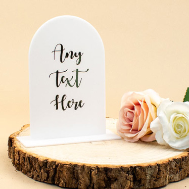 Personalised christmas table name cars