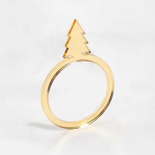 Christmas Tree Napkin Rings main image 1