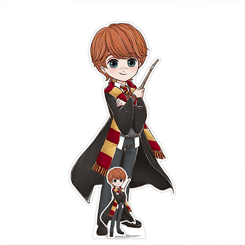 Cute Ron Weasley Animated Harry Potter Star Mini Cardboard Cutout 92cm ...