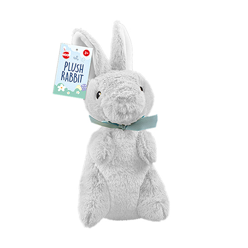White Bunny Rabbit Plush Soft Toy 19cm | Partyrama