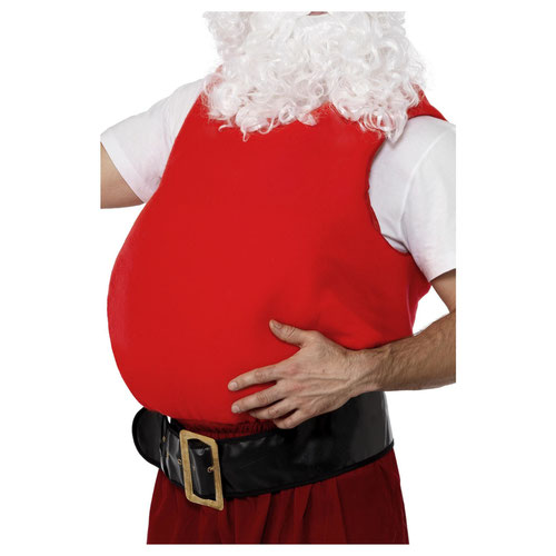 Stuffed Santa Belly Accessory