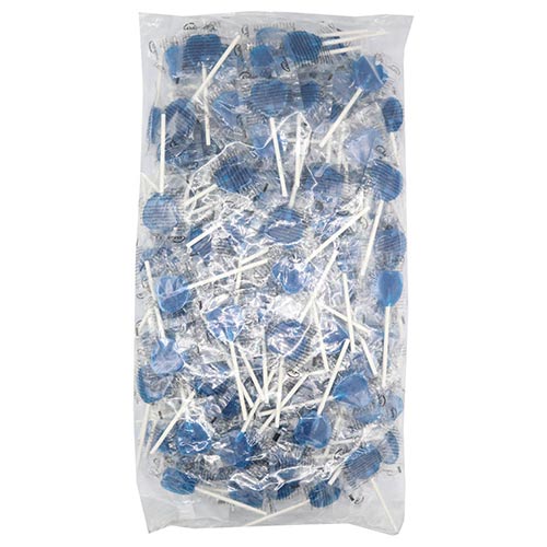 Blue Raspberry Heart Shape Vegan Gluten Free Lollipop Sweets 5.2g ...
