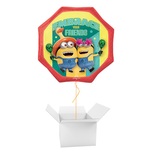 Despicable Me 4 Helium Foil Giant Balloon - Inflated Balloon in a Box ...