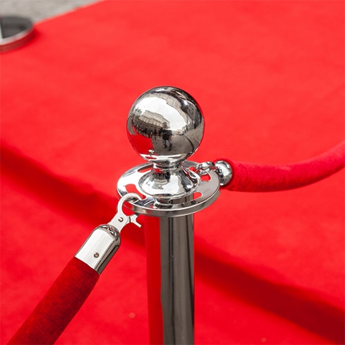 VIP Ropes, Poles & Red Carpet | Partyrama