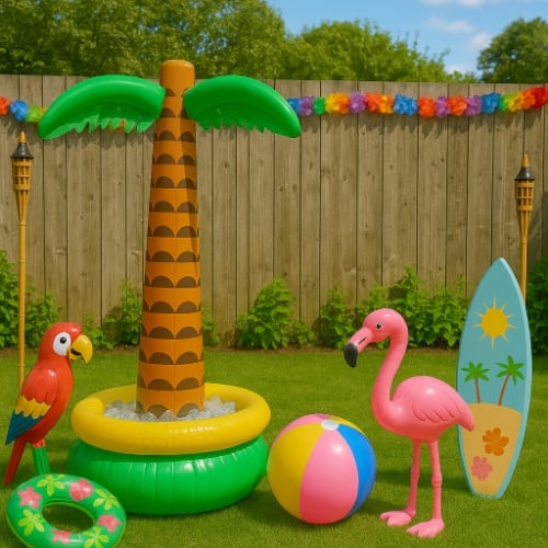 Hawaiian Party Inflatables