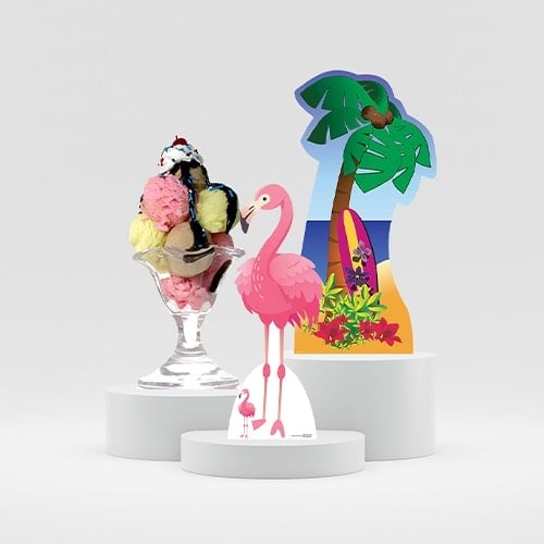 Summer Lifesize Cardboard Cutouts