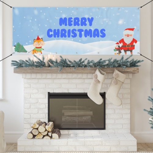 Christmas Personalised Banners