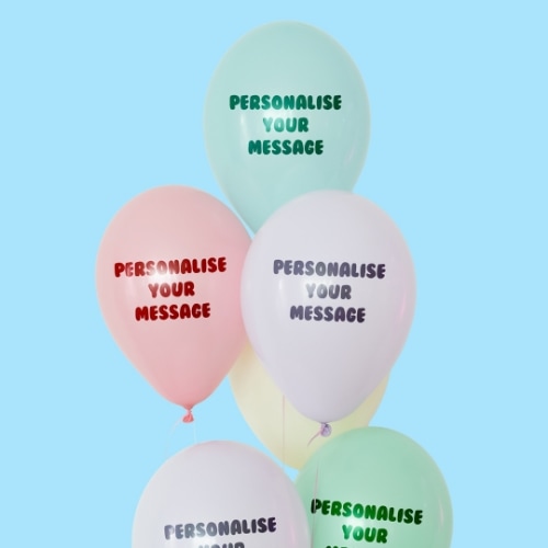 Personalised Latex Balloons